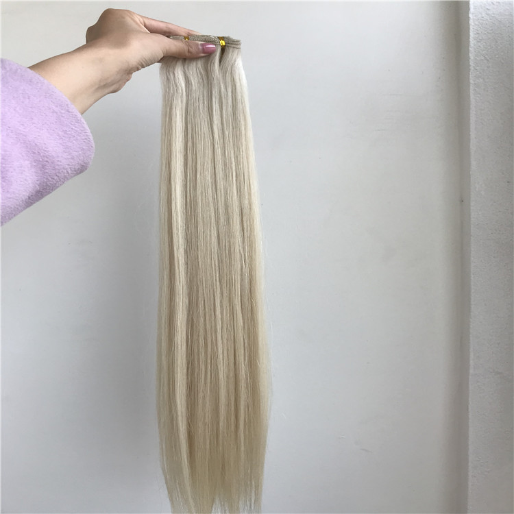 The most popular hand tied blond hair H184